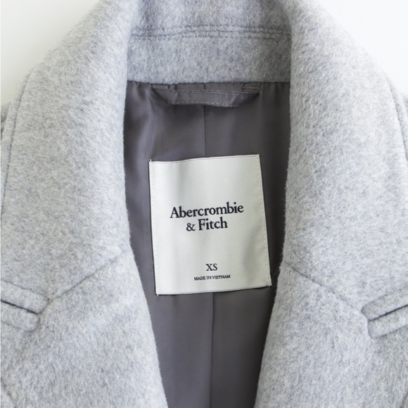 Abercrombie & Fitch Wool Blend Tailored Topcoat - Picture 6 of 11